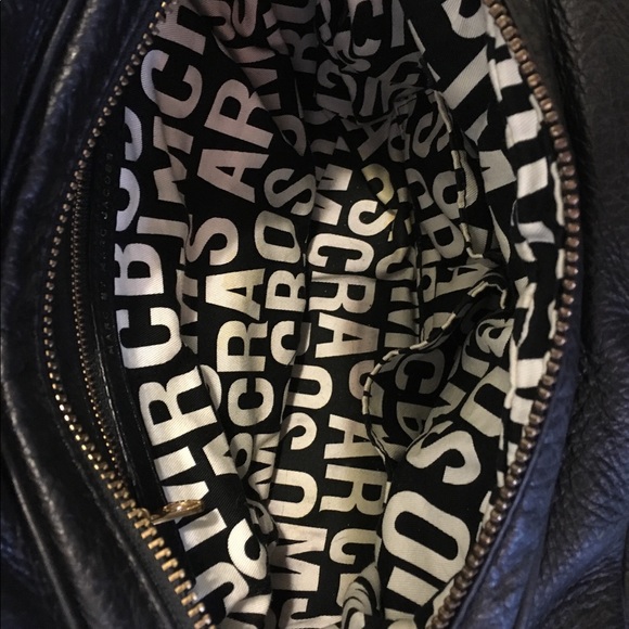 Marc by Marc Jacobs classic black satchel purse - Picture 3 of 5